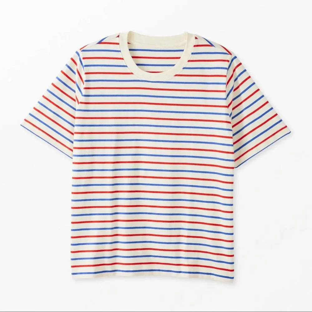 Hanna Andersson 4th of July women's relaxed tee - Picture 1 of 4